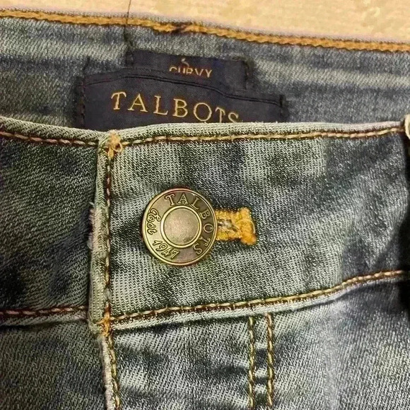 Talbots curvy jeans size 8 - Picture 5 of 7